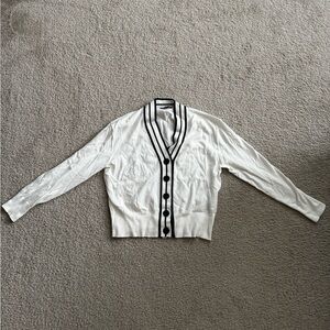 White and Black Women's Sweater